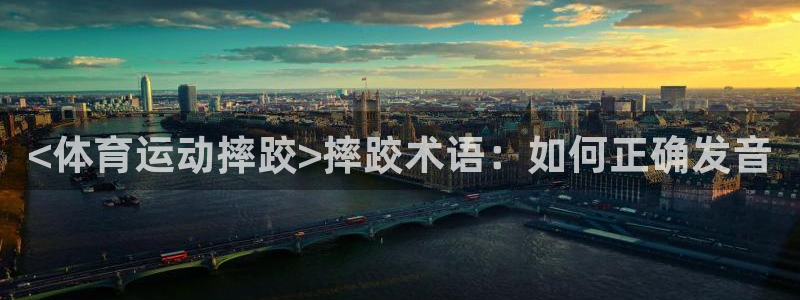 意昂3主管：<体育运动摔跤>摔跤术语：如何正确发音