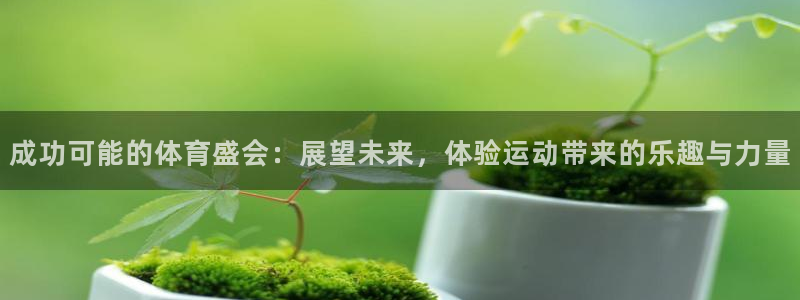 意昂34官网：成功可能的体育盛会：展望未来，体验运动带来的乐趣与力量