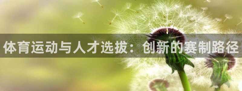 意昂33登录：体育运动与人才选拔：创新的赛制路径